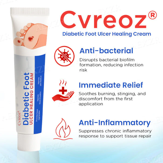 Cvreoz® Diabetic Care Wound Cream [ BUY 1 GET 1 FREE ]